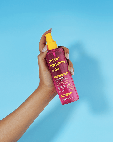 i'm on paradise time belebendes haar- und körperspray