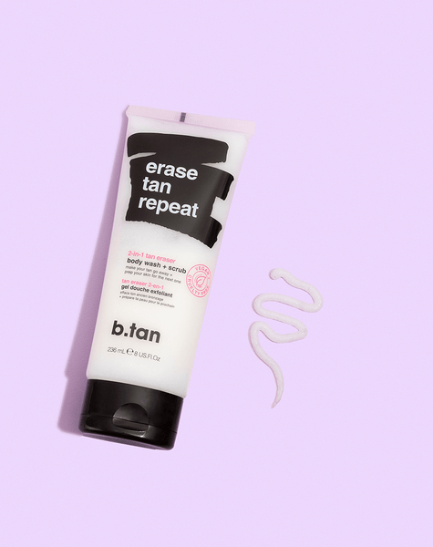 erase tan repeat 2-in-1 selbstbräuner-entferner + duschgel