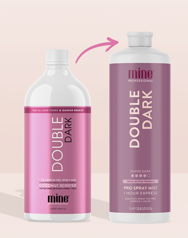 Double Dark Profi-Sprühbräune