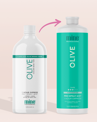 Olive Profi-Sprühbräune