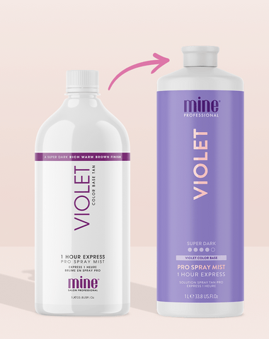 Violet Profi-Sprühbräune