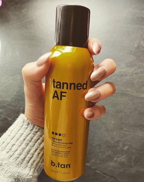 tanned AF® bräunungsspray