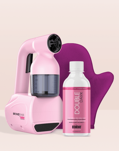 Bronze Babe Spray-Tanning-Set für zuhause