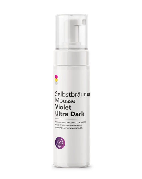 Selbstbräunungsmousse Violet Ultra Dark: Produktprobe