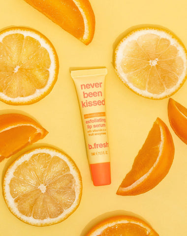 never been kissed peelendes lippenserum