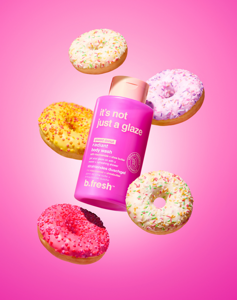 it's not just a glaze strahlendes duschgel