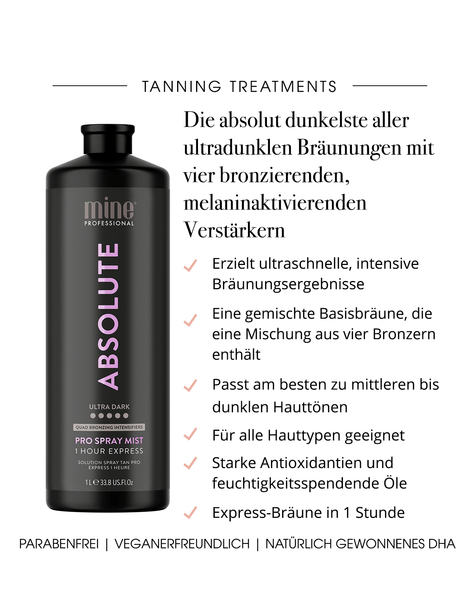 Absolute Profi-Sprühbräune
