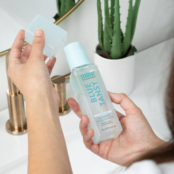 MineTan Body Skin Blue Tansy 2-Phasen-Gesichtsbräunungsspray Mine Face