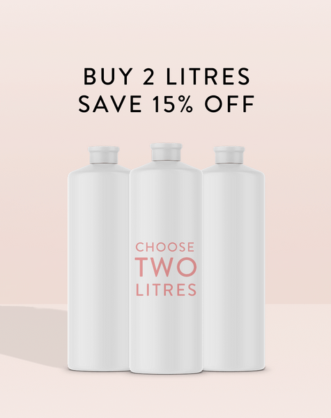 Mix & Match Kombiniere beliebige 2-Liter-Profi-Sprühbräune