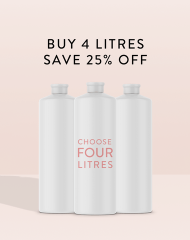 Mix & Match Kombiniere beliebige 4-Liter-Profi-Sprühbräune