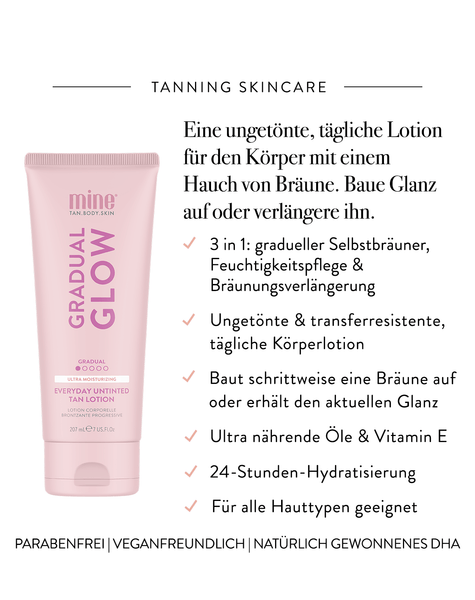 Gradual Glow Tägliche Graduelle Selbstbräunungslotion