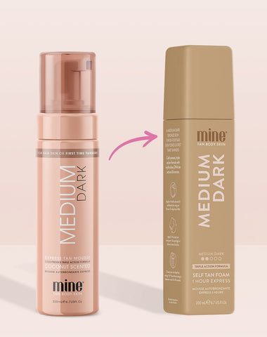 Medium Dark Selbstbräunungsschaum