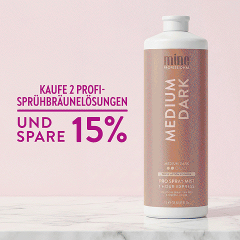 Mix & Match Kombiniere beliebige 2-Profi-Sprühbräune