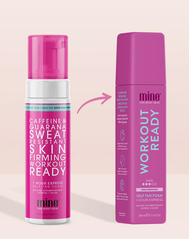 Workout Ready Selbstbräunungsschaum