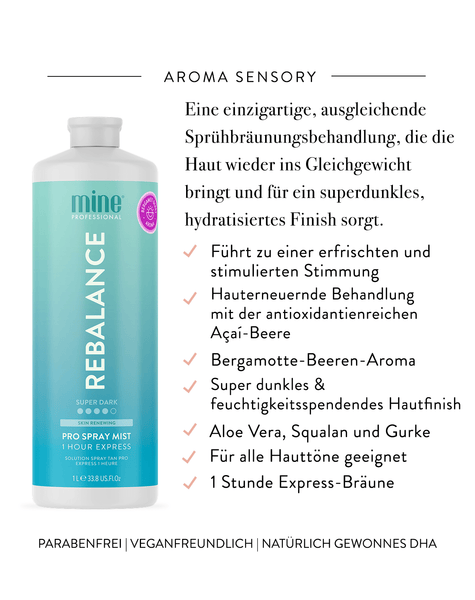 Rebalance Profi-Sprühbräune