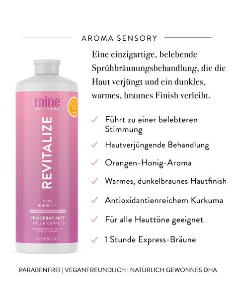 Revitalize Profi-Sprühbräune