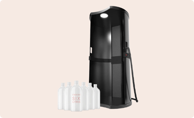 Master Esthetician Spray-Tanning-Kabine-Set