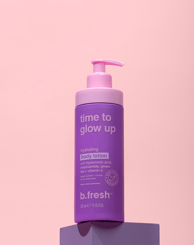 time to glow up feuchtigkeitsspendende bodylotion