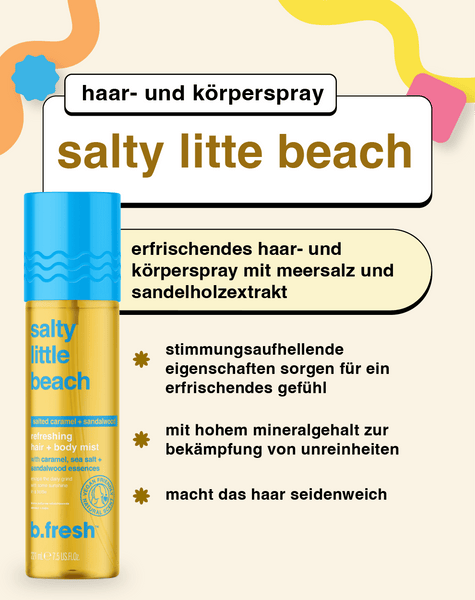 salty little beach erfrischendes haar- und körperspray