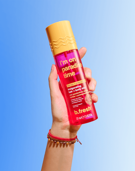 i'm on paradise time belebendes haar- und körperspray