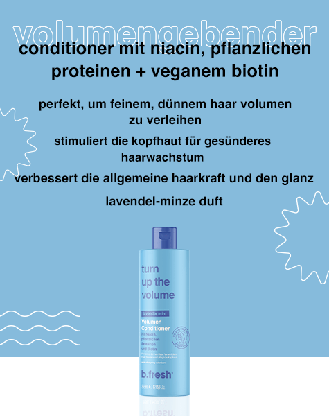 turn up the volume volumen-conditioner