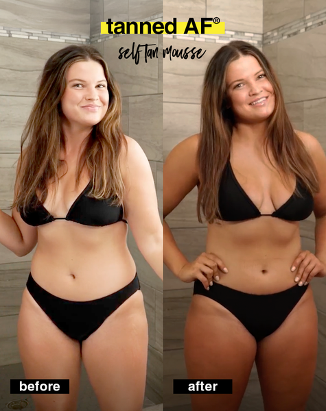 tanned AF® selbstbräunungsmousse