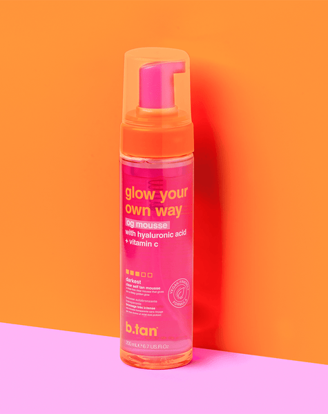 glow your own way - og glow mousse