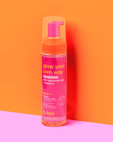 glow your own way - og glow mousse
