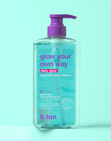 glow your own way - daily glow transparentes selbstbräunungsgel