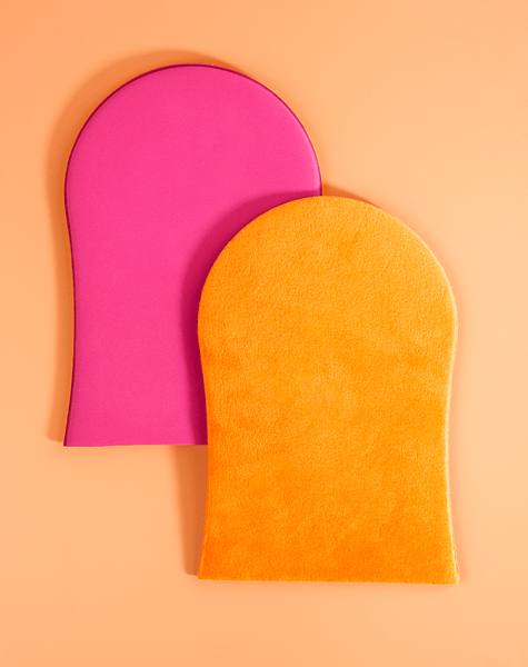 glow your own way selbstbräunungsgel applikationshandschuh