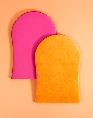 glow your own way selbstbräunungsgel applikationshandschuh