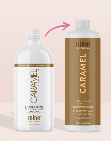 Caramel Profi-Sprühbräune