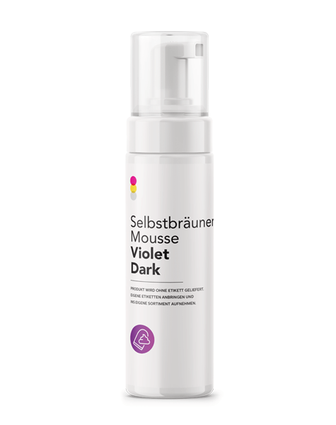 Selbstbräunungsmousse Violet Dark