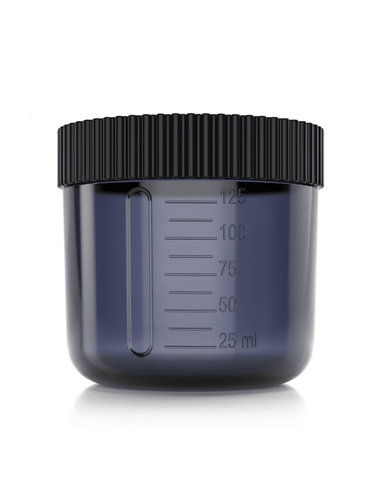 Excess 2 Tan.Cup 2er Pack inkl. Deckel - schwarz-transparent