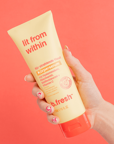 lit from within aufhellendes körperserum