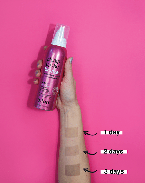 plump up the bronze graduelle selbstbräunungsmousse