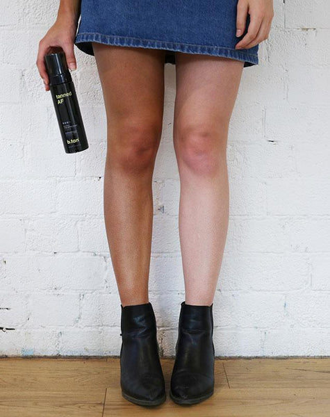 tanned AF® selbstbräunungsmousse