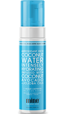 Coconut Water-Selbstbräunerschaum